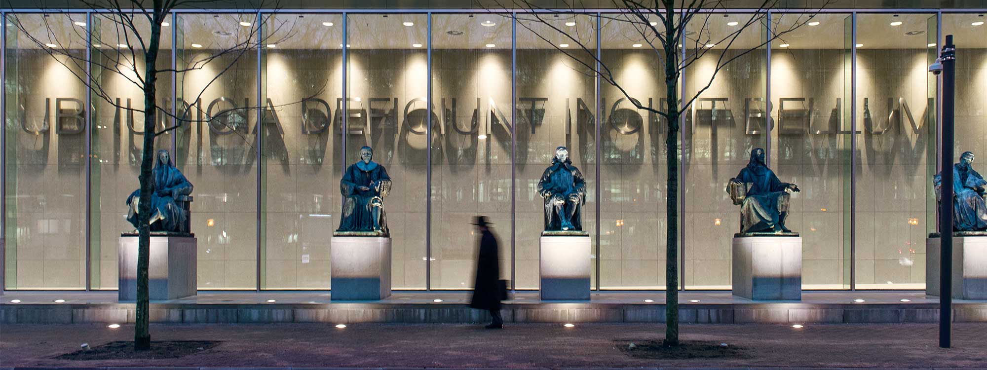 Das Gebäude des Hoge Raad der Niederlande in Den Haag